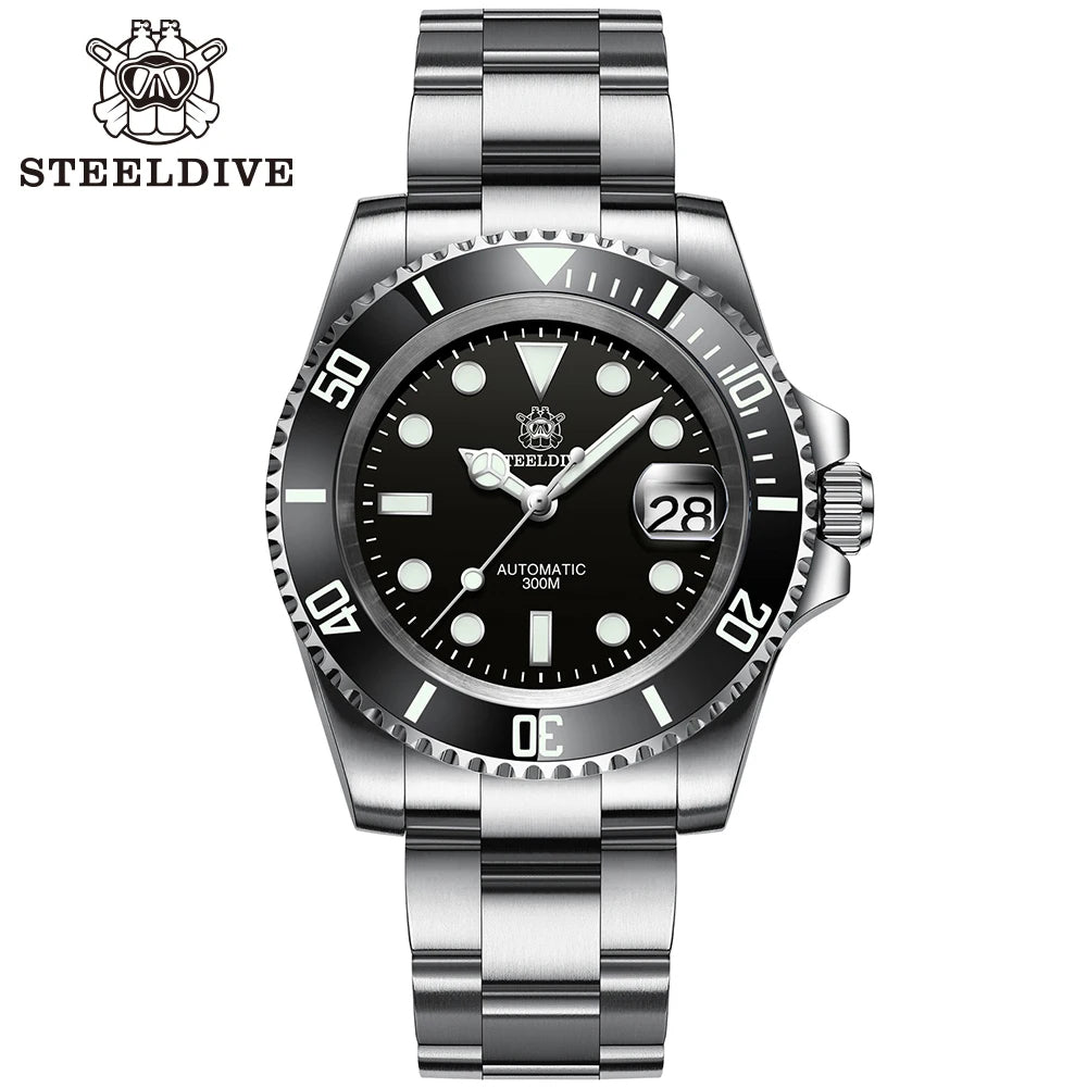 【新品】steeldive sd1953 v2 サブマリーナ オマージュ 自動巻 Steeldive SD1953 Sub 300M 41MM V2 Diver – WatchBoyz