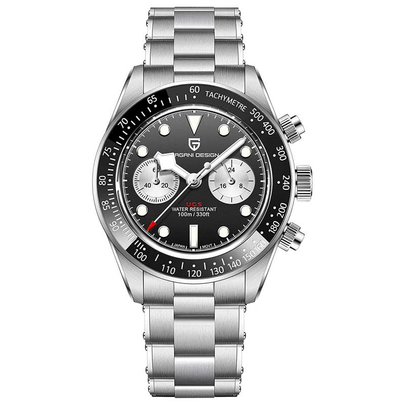 Pagani Design PD-1718 "Black Bay Chrono" Watch