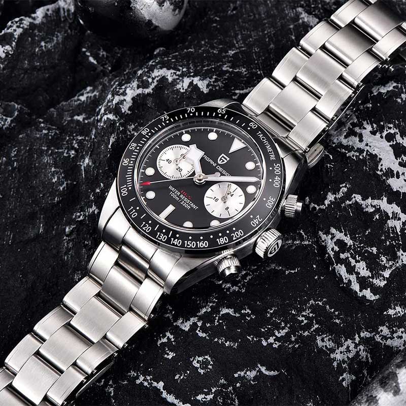 Pagani Design PD-1718 "Black Bay Chrono" Watch