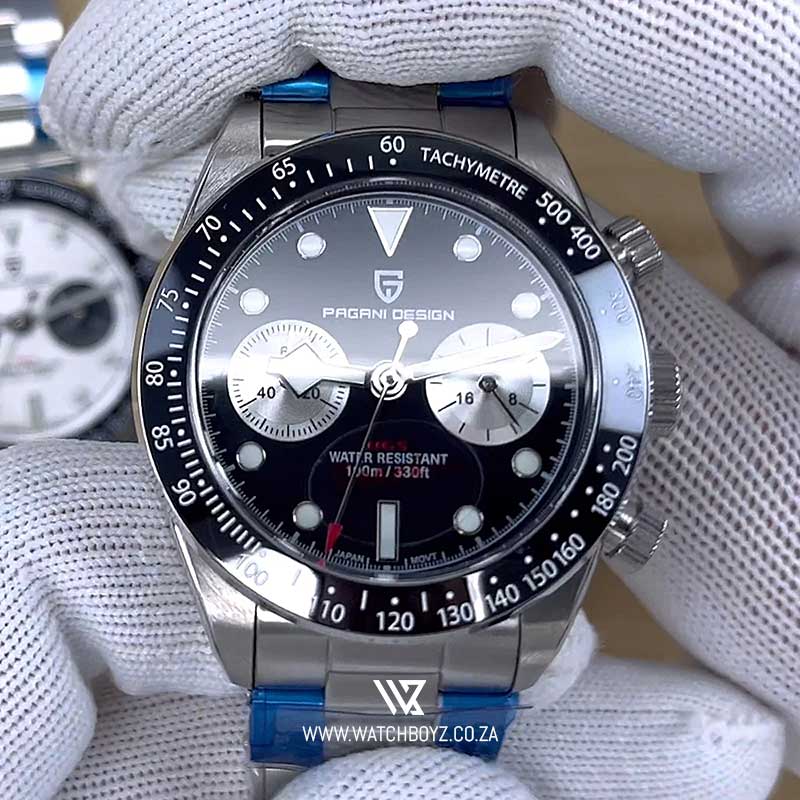 Pagani Design PD-1718 "Black Bay Chrono" Watch