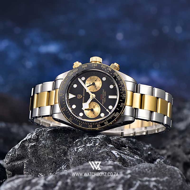 Pagani Design PD-1718 "Black Bay Chrono" Watch