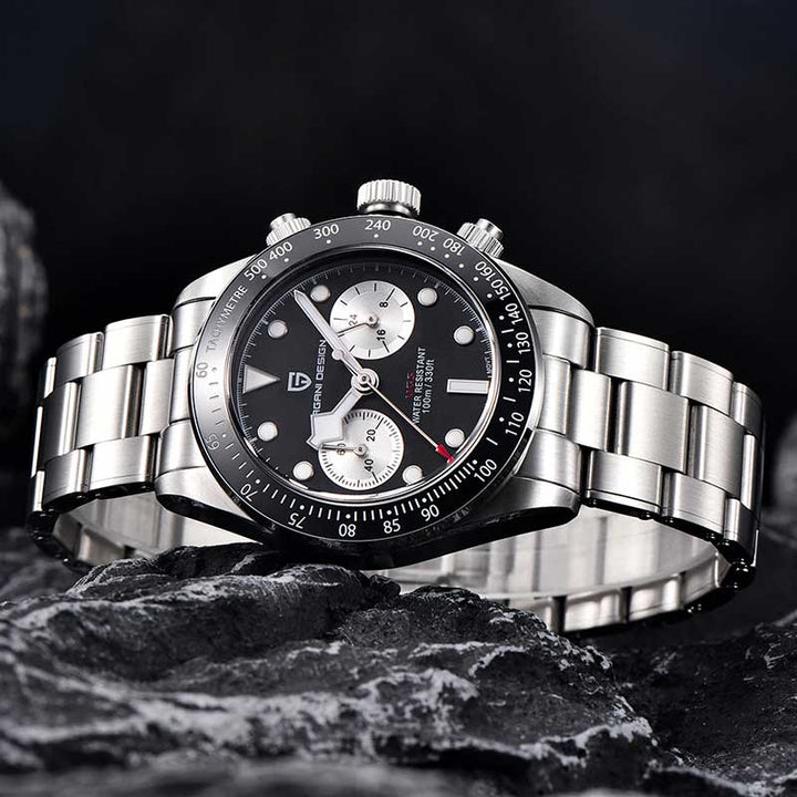 Pagani Design PD-1718 "Black Bay Chrono" Watch