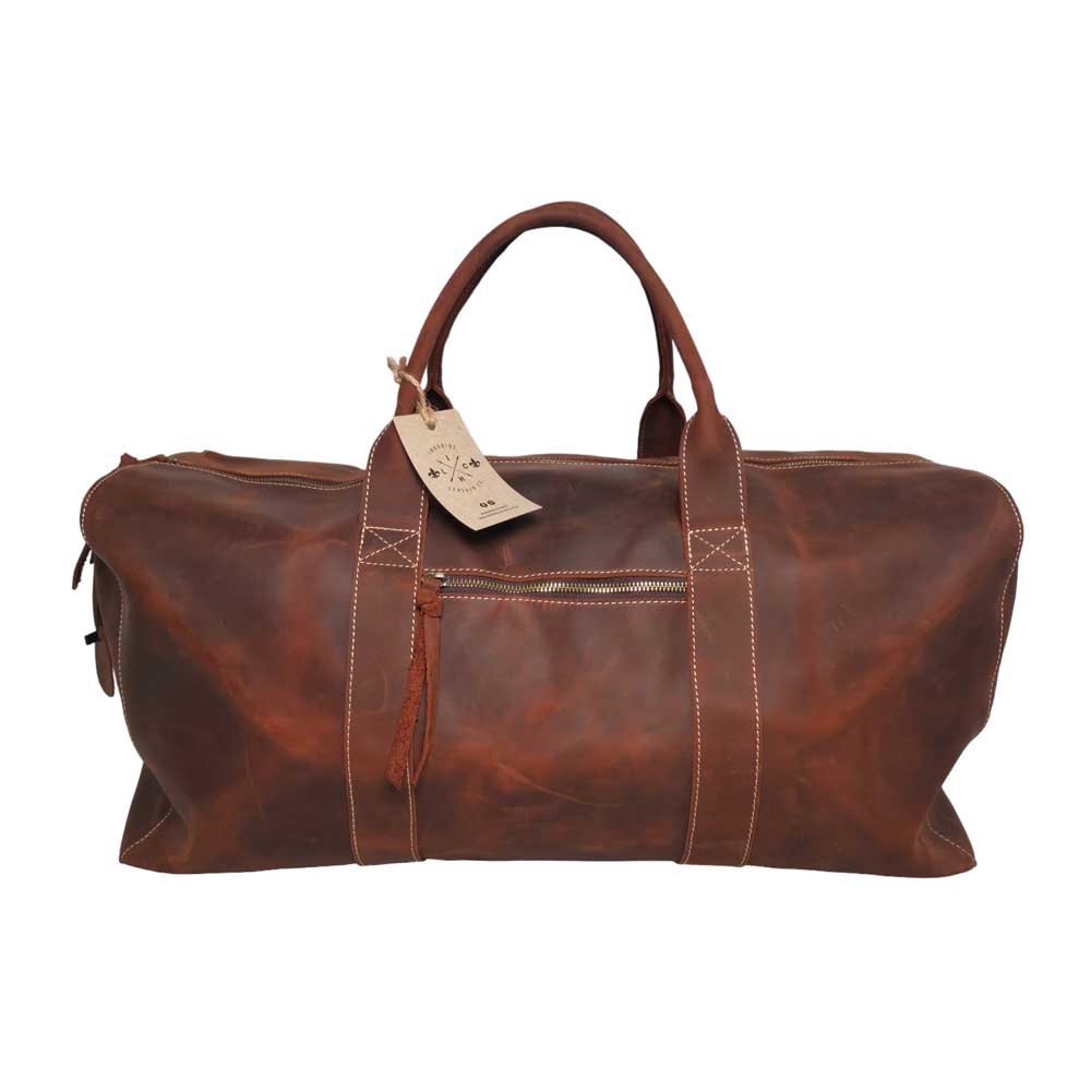 Kilimanjaro Genuine Full Grain Crazy Horse Leather Duffle Bag