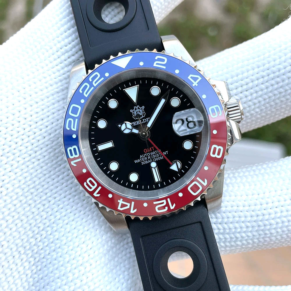 Steeldive SD1993 NH34 GMT Automatic 300M Diver V2