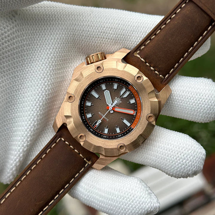 Steeldive SD1942S 45MM 1000M Solid CUSN8 Bronze Watch