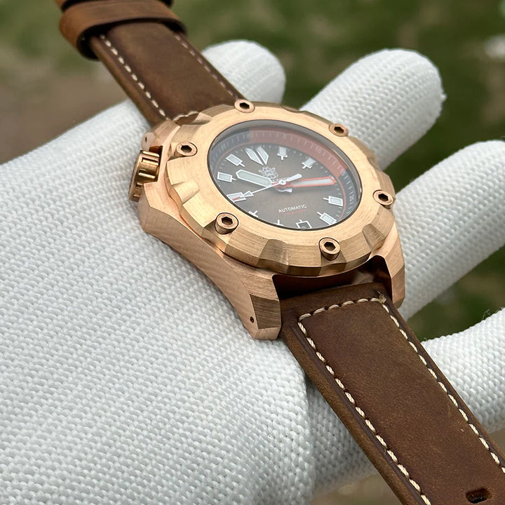 Steeldive SD1942S 45MM 1000M Solid CUSN8 Bronze Watch