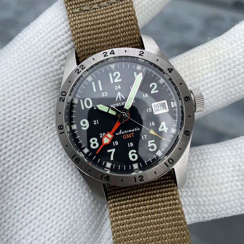 Steelflier SF792 NH34 GMT Automatic Watch