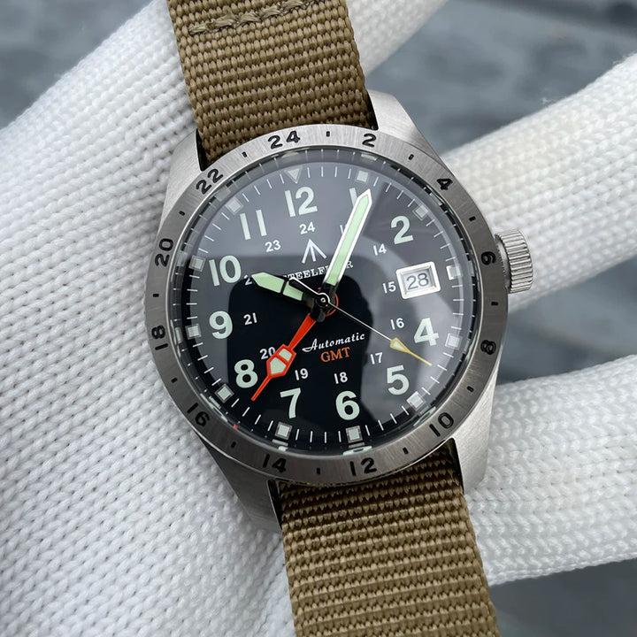 Steelflier SF792 NH34 GMT Automatic Watch