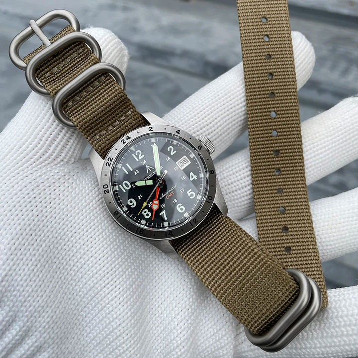 Steelflier SF792 NH34 GMT Automatic Watch