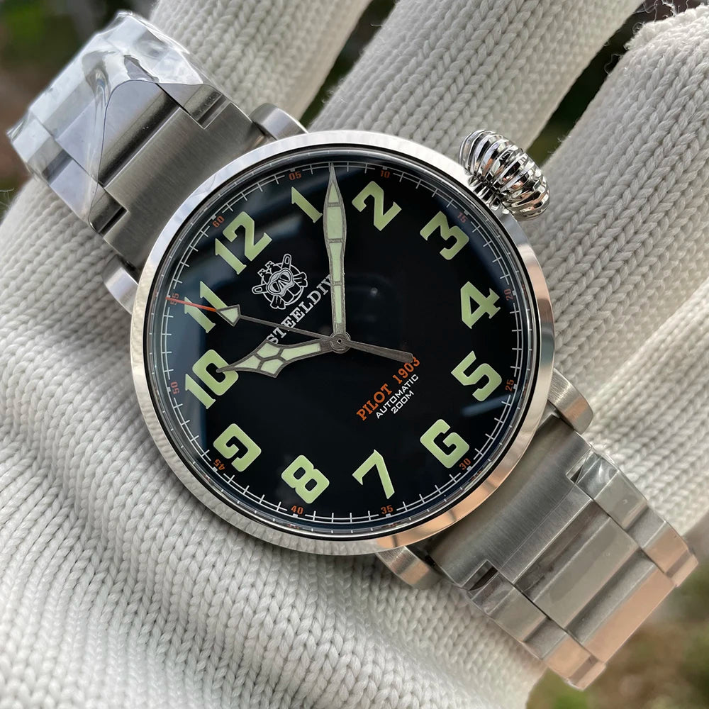 Steeldive SD1903 Big Pilot Watch