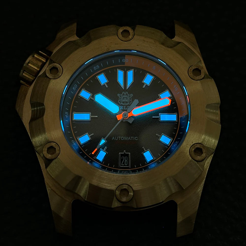 Steeldive SD1942S 45MM 1000M Solid CUSN8 Bronze Watch
