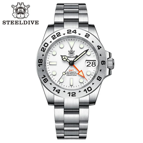 Steeldive SD1992 NH34 GMT 300M Automatic Watch