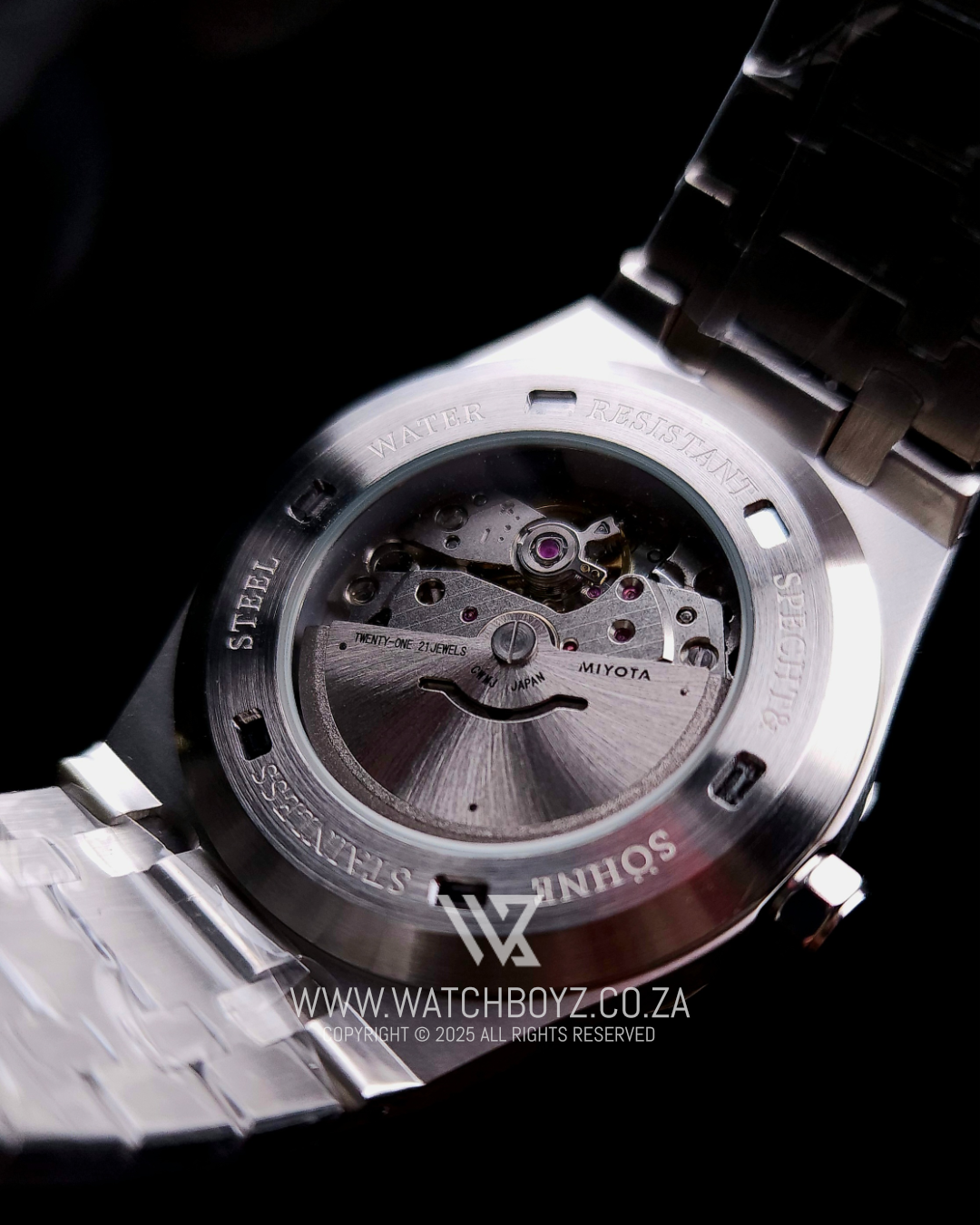 Specht & Sohne SP0018 Orange SS Automatic Watch 03