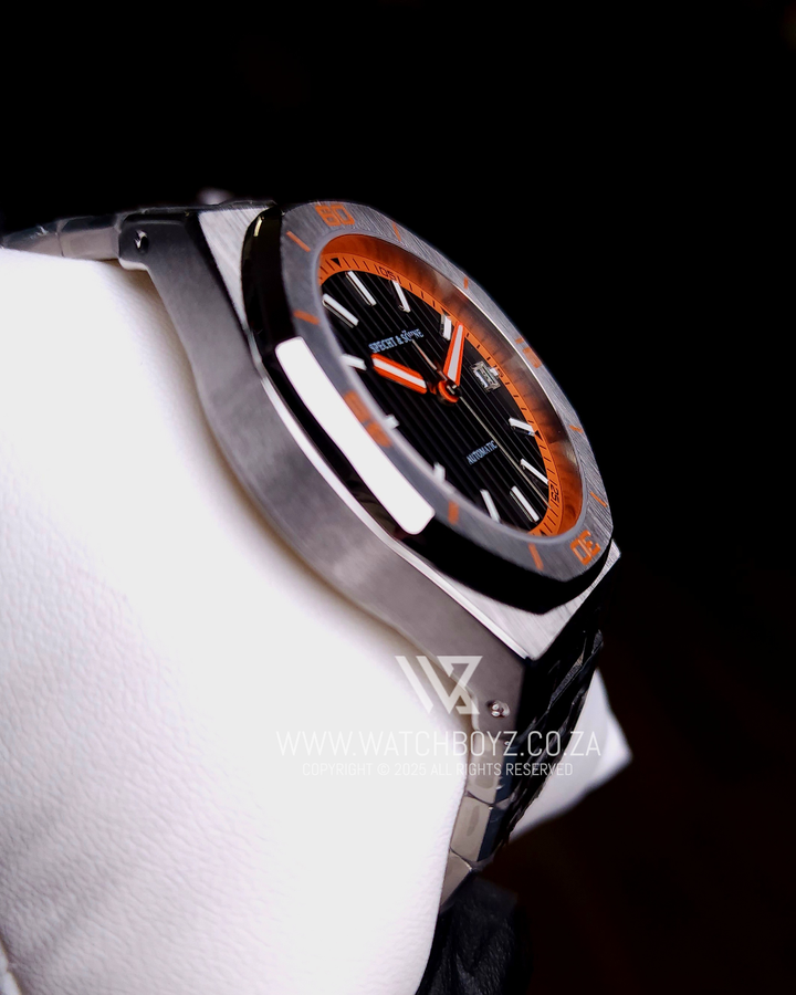 Specht & Sohne SP0018 Orange SS Automatic Watch 04