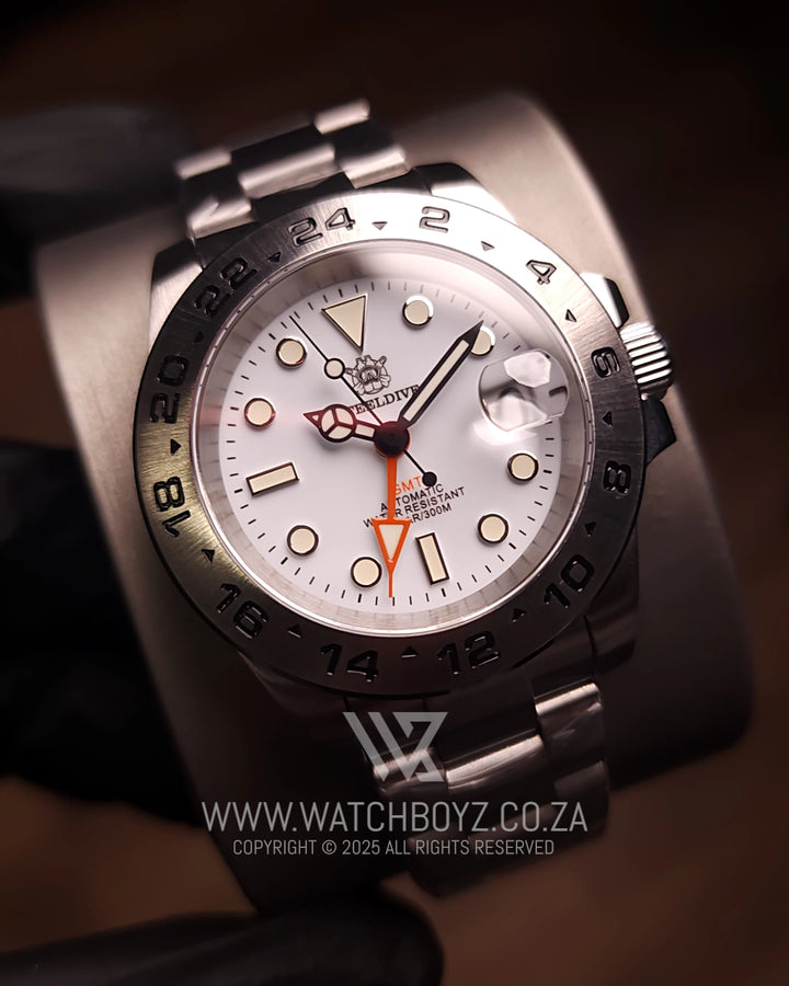 Steeldive SD1992 NH34 GMT 300M Automatic Watch
