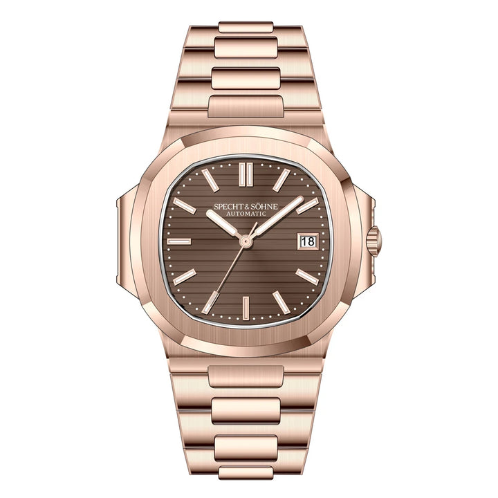 Specht & Sohne SP0010 42MM Rose Gold Automatic Watch 01