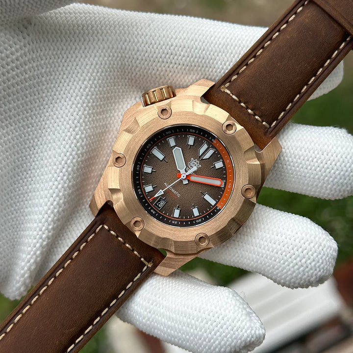 Steeldive SD1942S 45MM 1000M Solid CUSN8 Bronze Watch