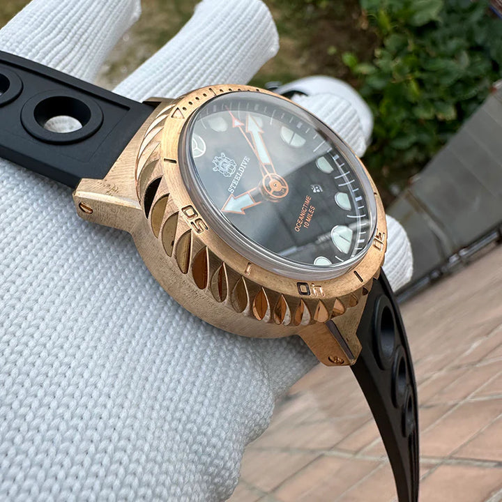 Steeldive SD1982S CUSN8 Bronze 46.5MM 25000M Dive Watch