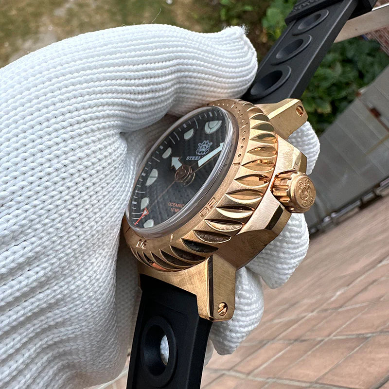 Steeldive SD1982S CUSN8 Bronze 46.5MM 25000M Dive Watch