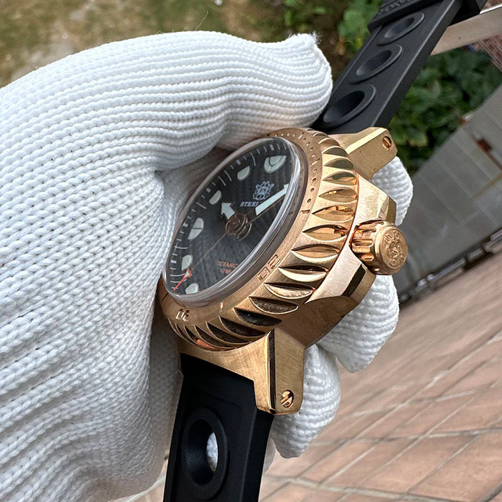 Steeldive SD1982S CUSN8 Bronze 46.5MM 25000M Dive Watch