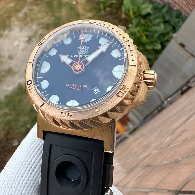 Steeldive SD1982S CUSN8 Bronze 46.5MM 25000M Dive Watch