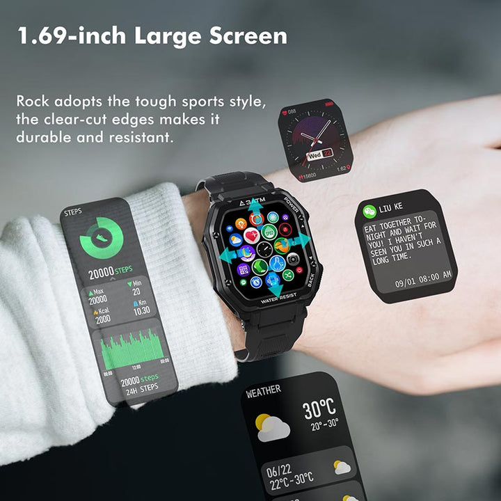 Kospet Rock Smartwatch | WatchBoyz