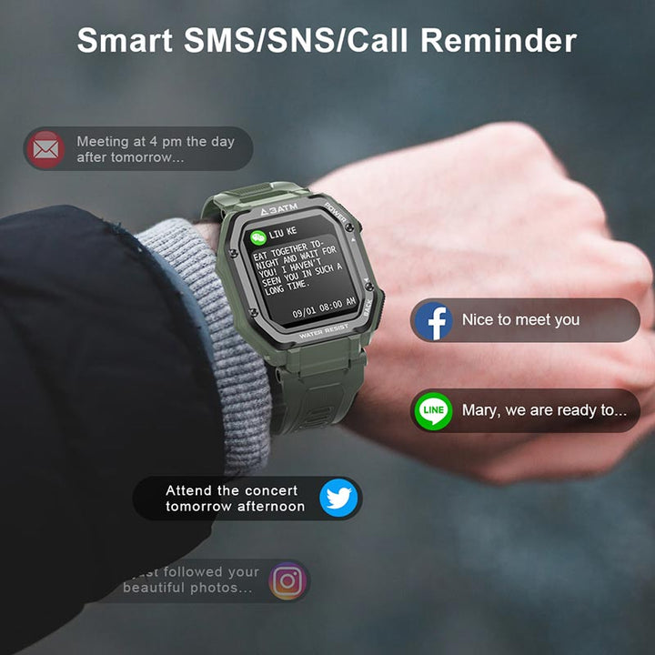Kospet Rock Smartwatch | WatchBoyz