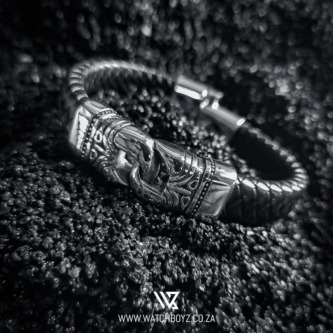 Men's "Mayan" Leather Bracelet | WatchBoyz