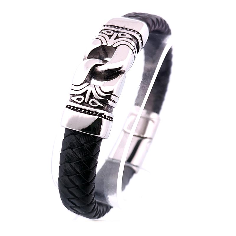 Men's "Mayan" Leather Bracelet | WatchBoyz
