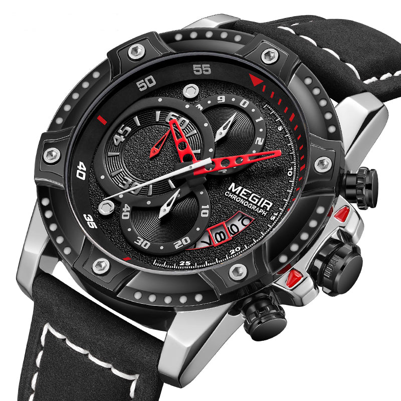 Megir 2130 Chronograph Watch | WatchBoyz