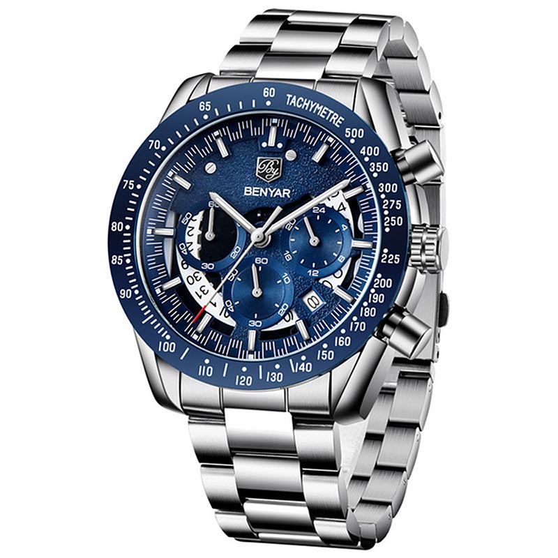 Benyar BY-5120M Chronograph Watch | WatchBoyz
