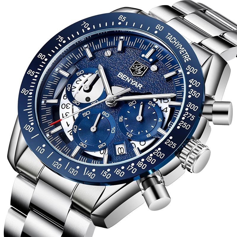 Benyar BY-5120M Chronograph Watch | WatchBoyz