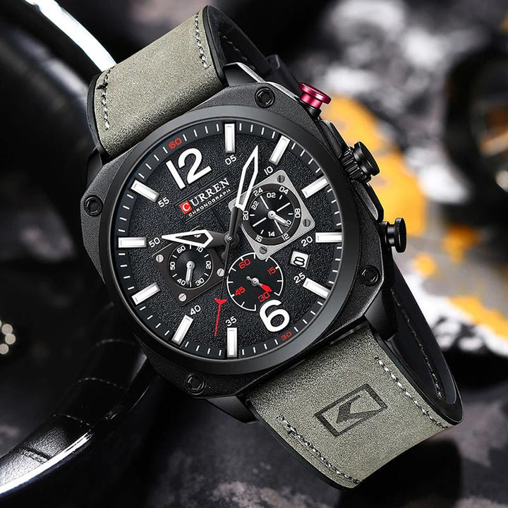 Curren 8398 Chronograph Watch | WatchBoyz