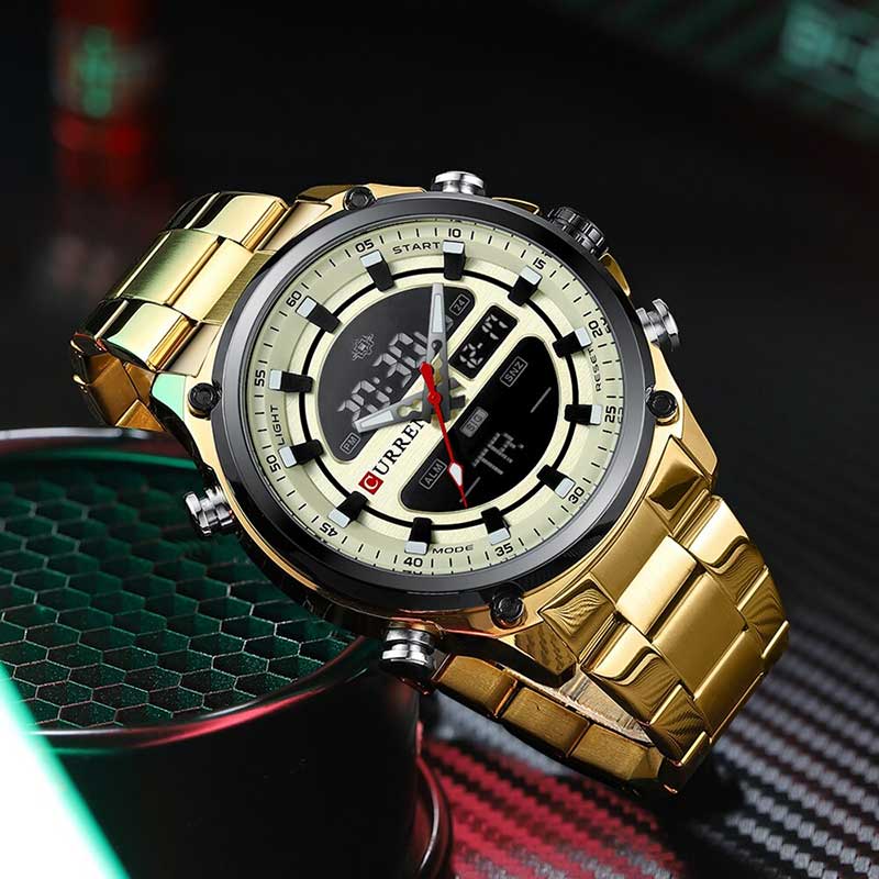 Curren 8404 Digital Analog | WatchBoyz