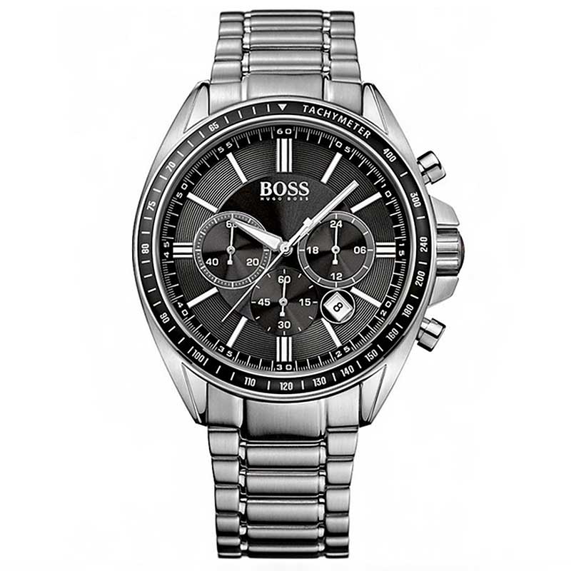 Hugo BOSS Driver Black Stainless Steel Watch Ref: 1513080
