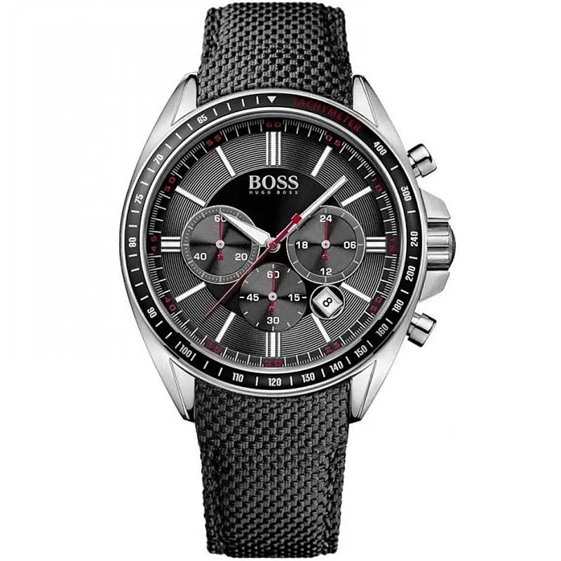Hugo BOSS Driver Black Nylon Watch Ref: 1513087