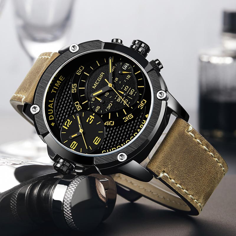 Megir 2093 Chronograph Watch | WatchBoyz