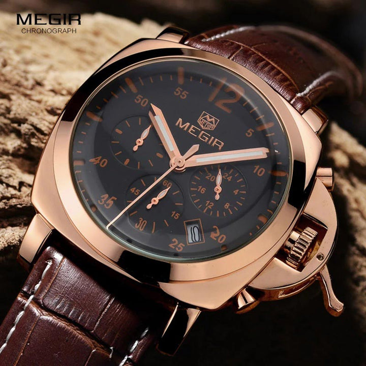 Megir 3006 "Luminor" Chronograph Watch | WatchBoyz