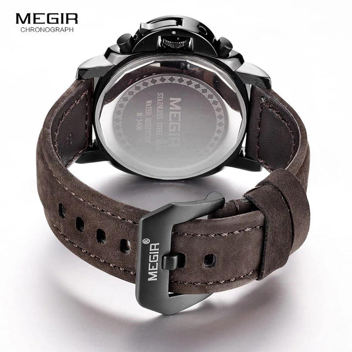 Megir 3406 "Luminor" Chronograph Watch | WatchBoyz