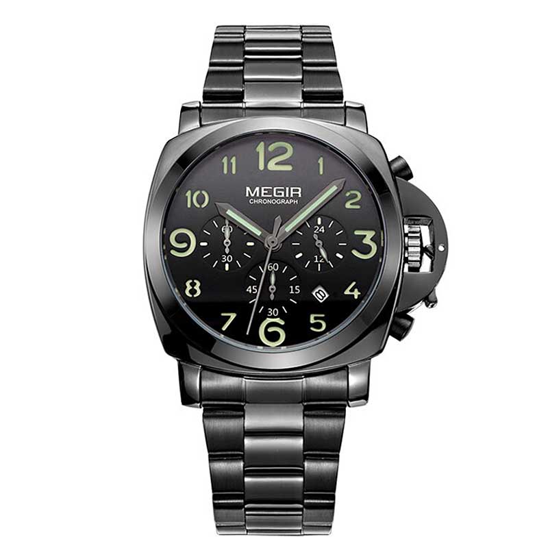 Megir 3406 "Luminor" Chronograph Watch | WatchBoyz