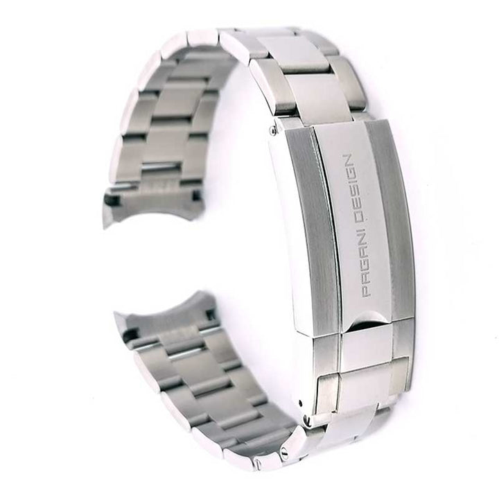 Pagani Design 21MM Oyster Stainless Steel Bracelet