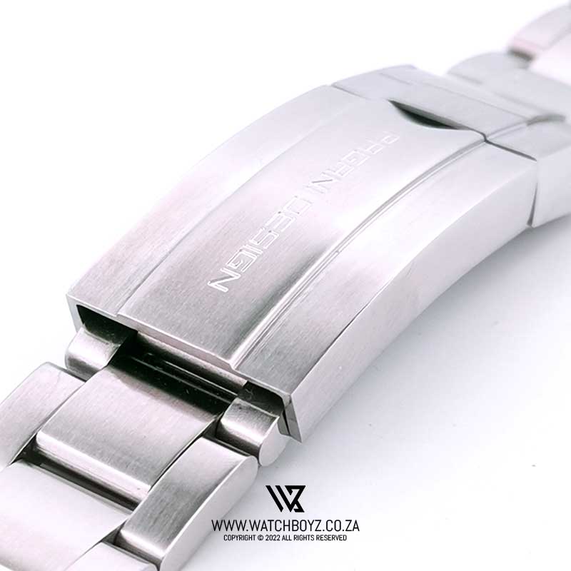 Pagani Design 20MM Oyster Stainless Steel Bracelet (Fully Brushed)