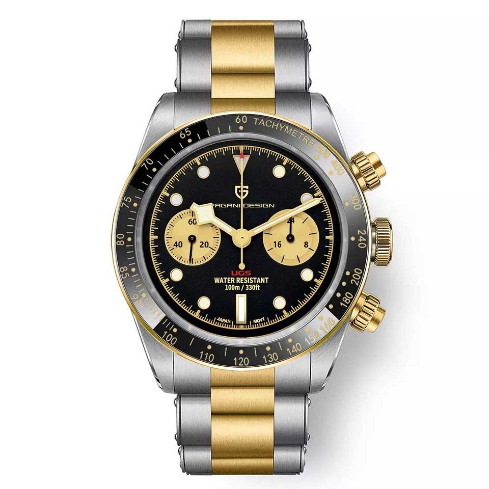 Pagani Design PD-1718 "Black Bay Chrono" Watch