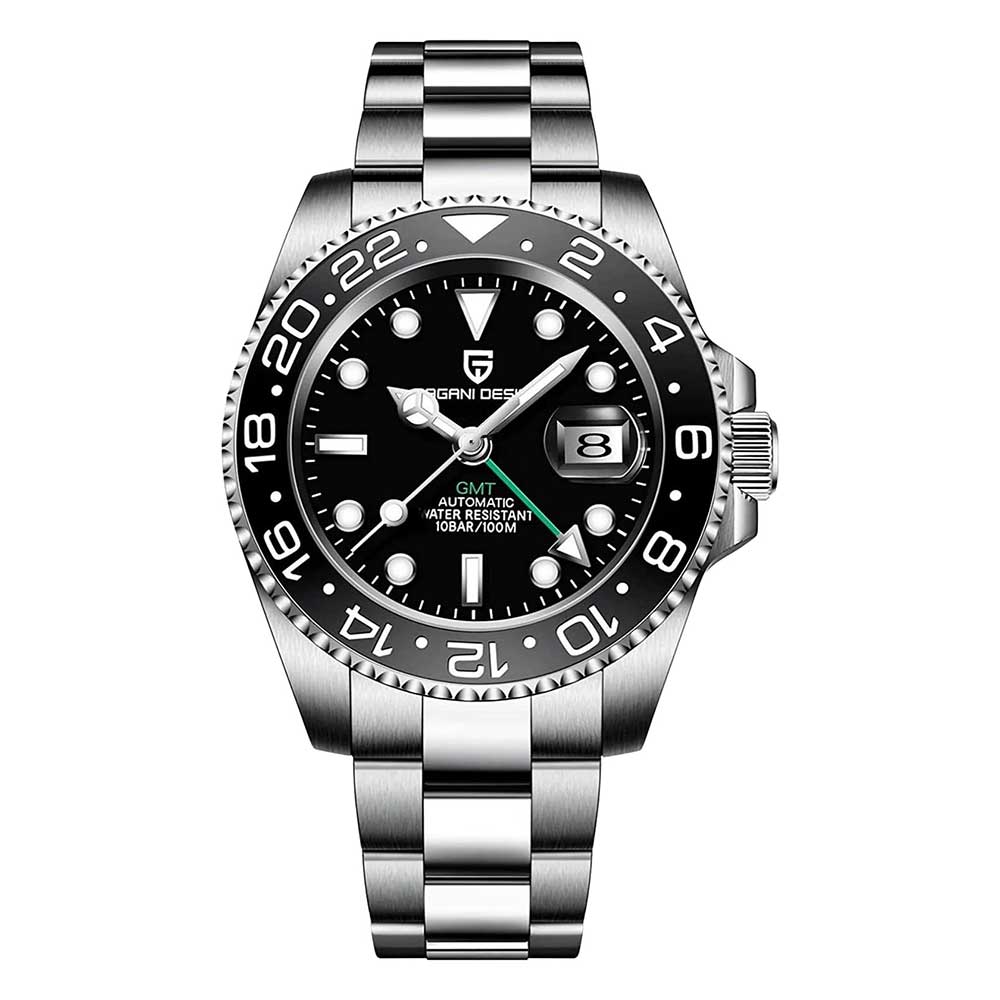 Pagani Design PD-1662 Black Oyster Watch | WatchBoyz
